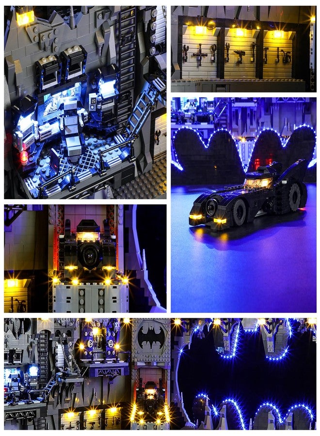 YEABRICKS LED Light for Lego-76252 DC Batcave-Shadow Box Building Blocks Model (Lego Set NOT Included) - Image 4